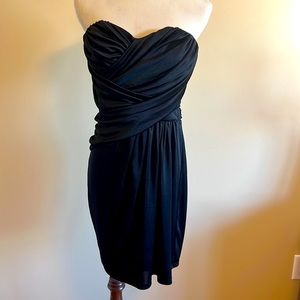Express Black Strapless Cocktail Dress Size Medium